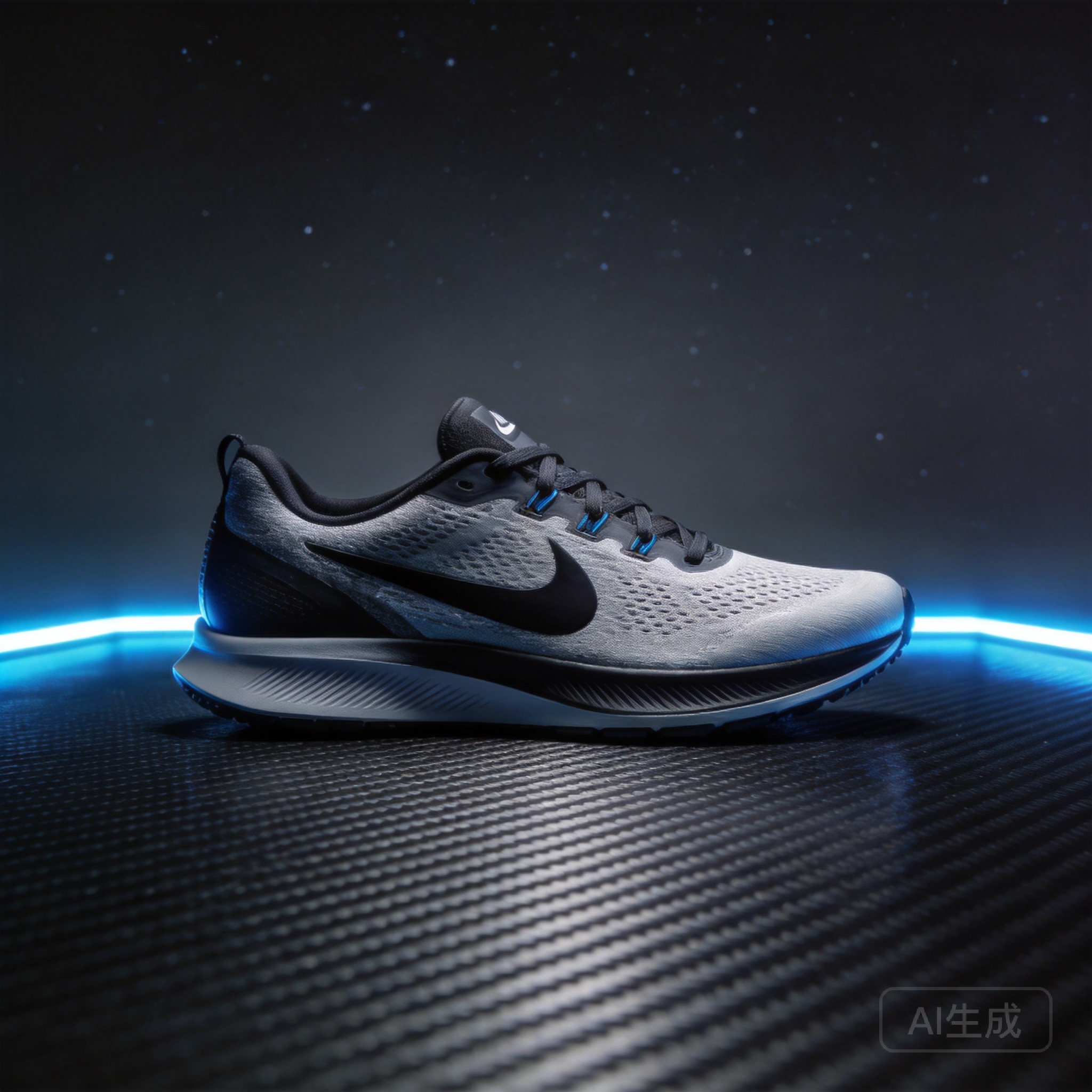 Nike运动鞋主题插画
